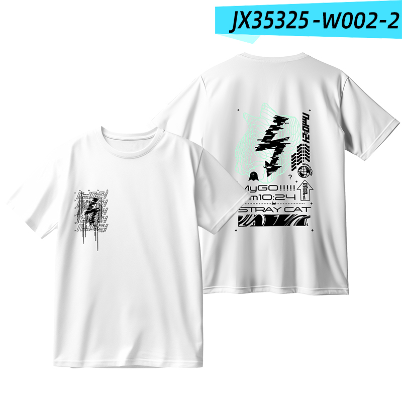 BanG Dream MyGO!!! 周邊印花短袖T恤-ZUIHANG SHOP