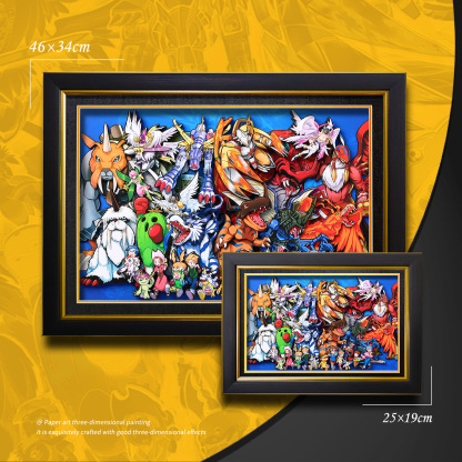 數碼寶貝 最初的記憶 3D立體畫-ZUIHANG SHOP