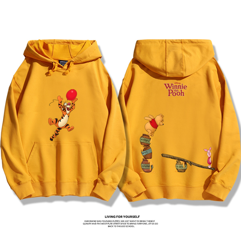 小熊維尼新款 親子情侶男女款連帽衛衣-ZUIHANG SHOP