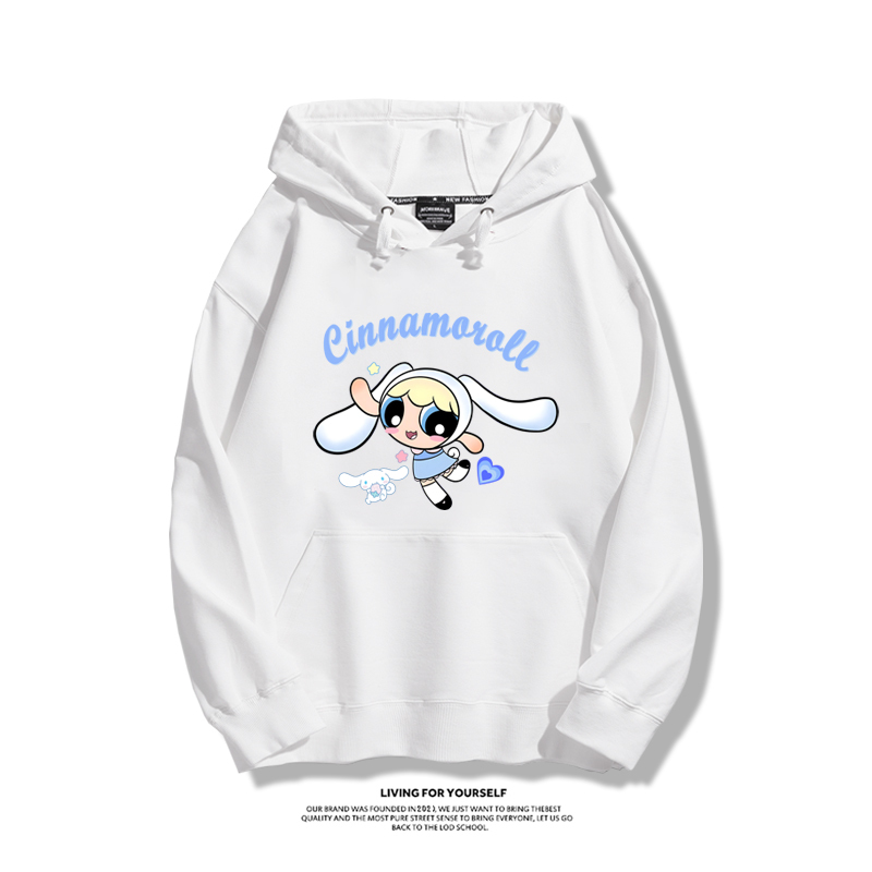 飛天小女警聯名新款 親子情侶男女款連帽衛衣-ZUIHANG SHOP