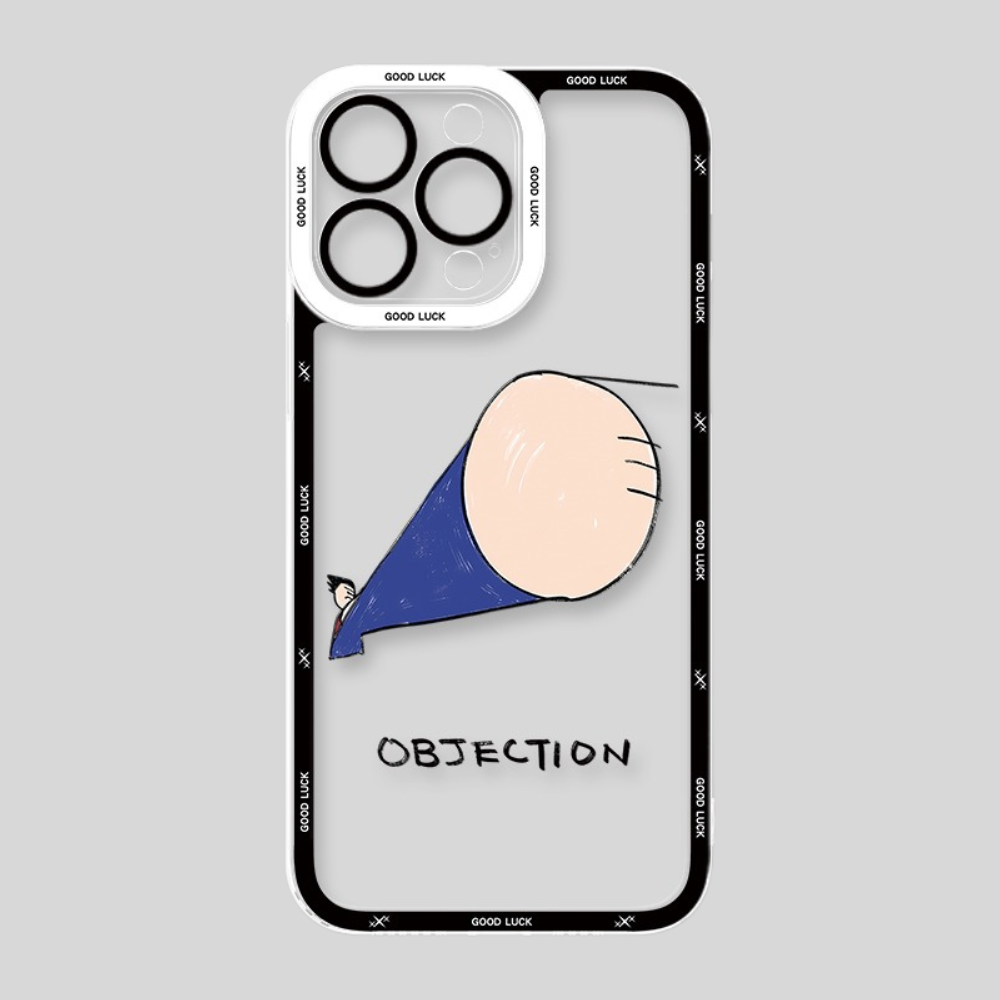 逆轉裁判天使眼透明防摔軟殼-ZUIHANG SHOP