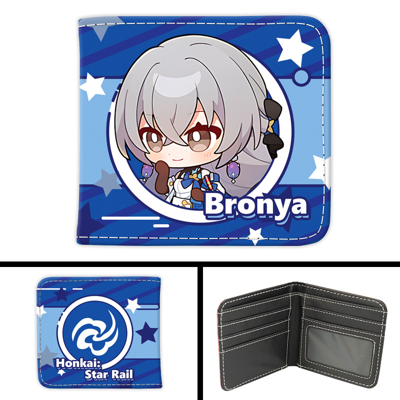 星穹鐵道Q版動漫周邊pu皮革短錢包-ZUIHANG SHOP