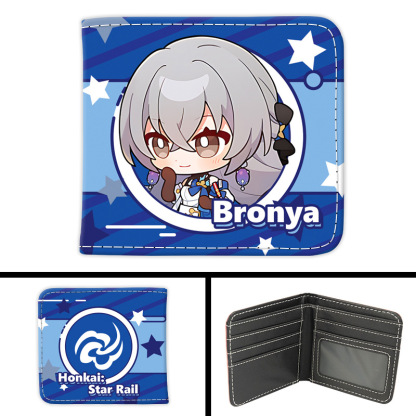 星穹鐵道Q版動漫周邊pu皮革短錢包-ZUIHANG SHOP