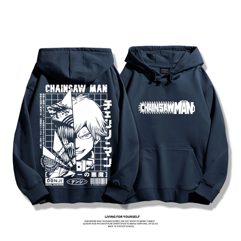 鏈鋸人 2025秋冬新款 親子情侶男女連帽衛衣-ZUIHANG SHOP