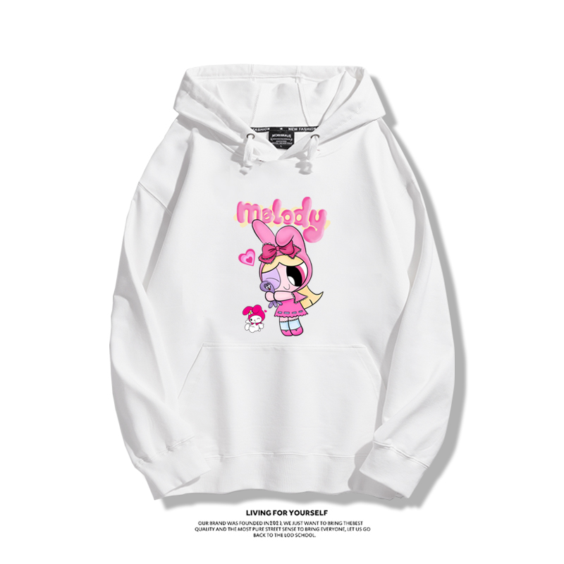 飛天小女警聯名新款 親子情侶男女款連帽衛衣-ZUIHANG SHOP