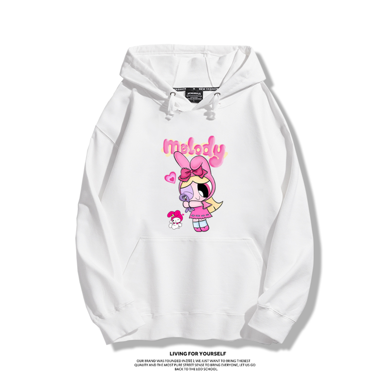 飛天小女警聯名新款 親子情侶男女款連帽衛衣-ZUIHANG SHOP