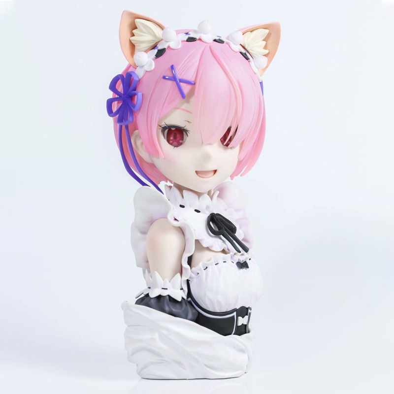 RE:ZERO 貓耳女僕雷姆拉姆 半身胸像-ZUIHANG SHOP