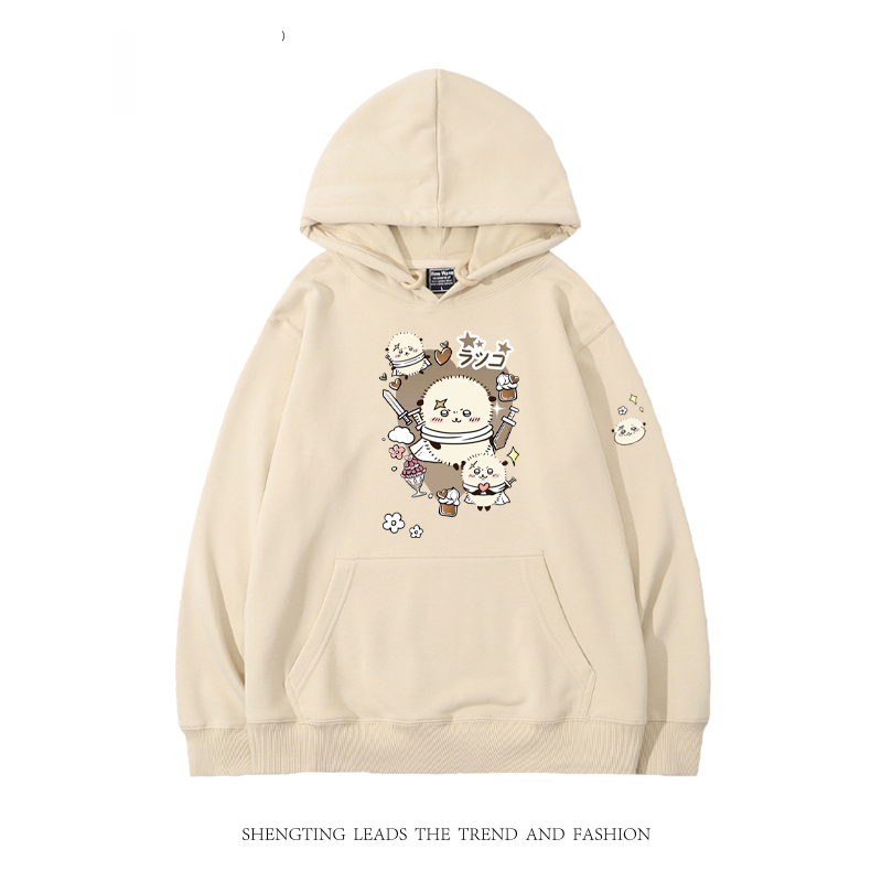 Chiikawa新款 親子情侶男女款連帽衛衣-ZUIHANG SHOP