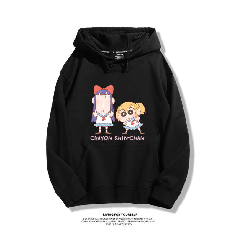蠟筆小新新款 親子情侶男女款連帽衛衣-ZUIHANG SHOP