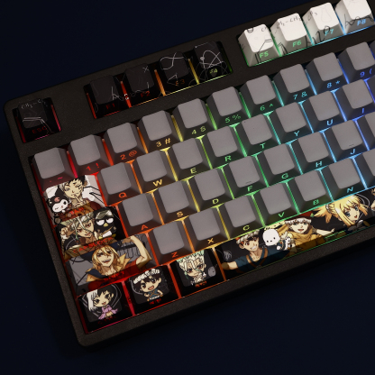 石紀元Dr.STONE透光RGB108鍵標準配列衛星軸鍵帽-ZUIHANG SHOP