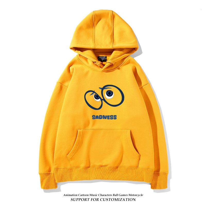 腦筋急轉彎新款 親子情侶男女款連帽衛衣-ZUIHANG SHOP