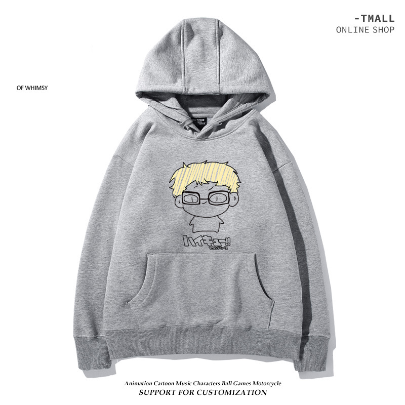 排球少年新款 親子情侶男女款連帽衛衣-ZUIHANG SHOP