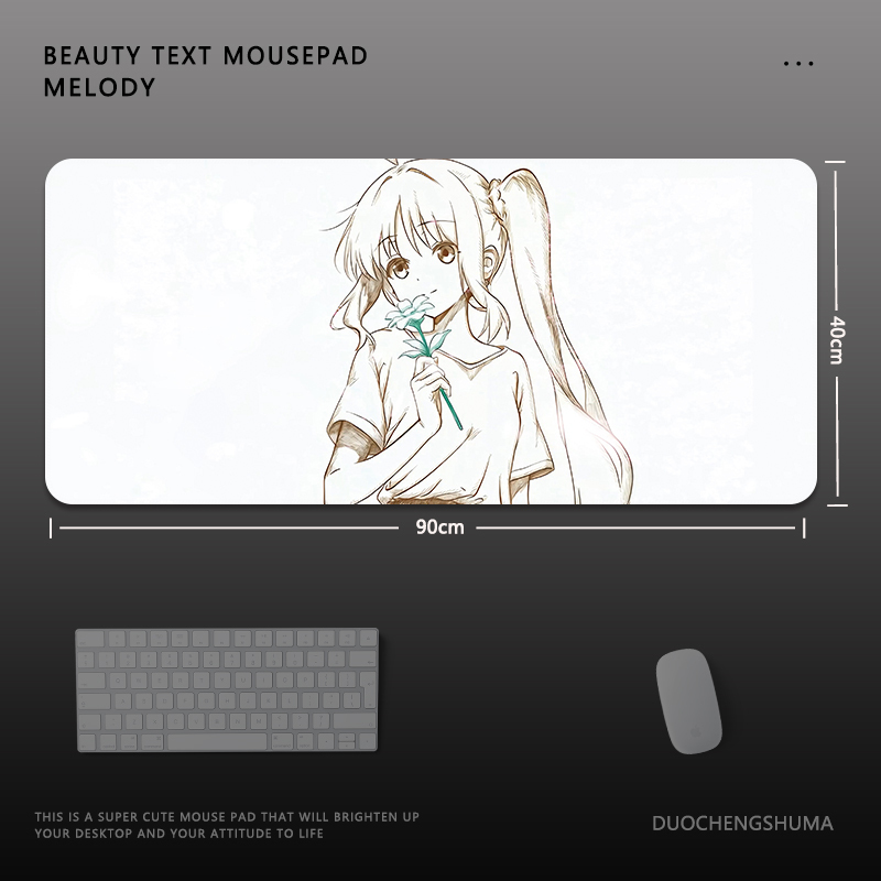 二次元亂線 主題桌墊 布質滑鼠墊-ZUIHANG SHOP