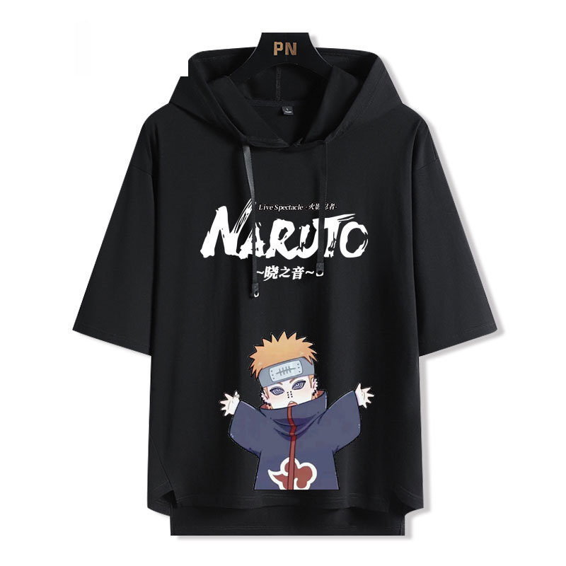 火影忍者 連帽短袖T恤