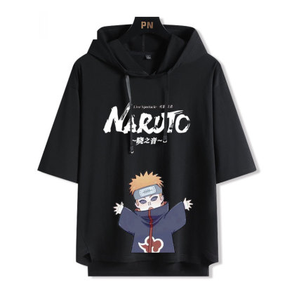 火影忍者 連帽短袖T恤