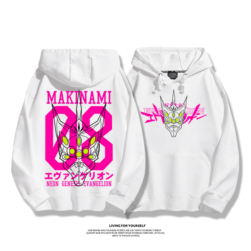 新世紀福音戰士新款 親子情侶男女款連帽衛衣-ZUIHANG SHOP