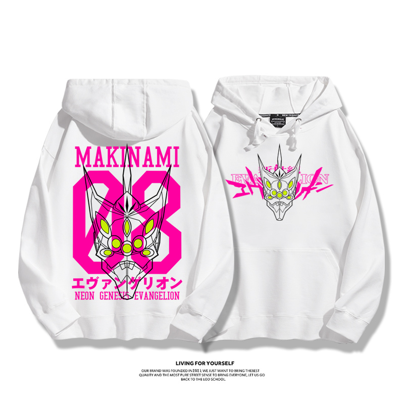 新世紀福音戰士新款 親子情侶男女款連帽衛衣-ZUIHANG SHOP