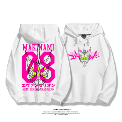 新世紀福音戰士新款 親子情侶男女款連帽衛衣-ZUIHANG SHOP