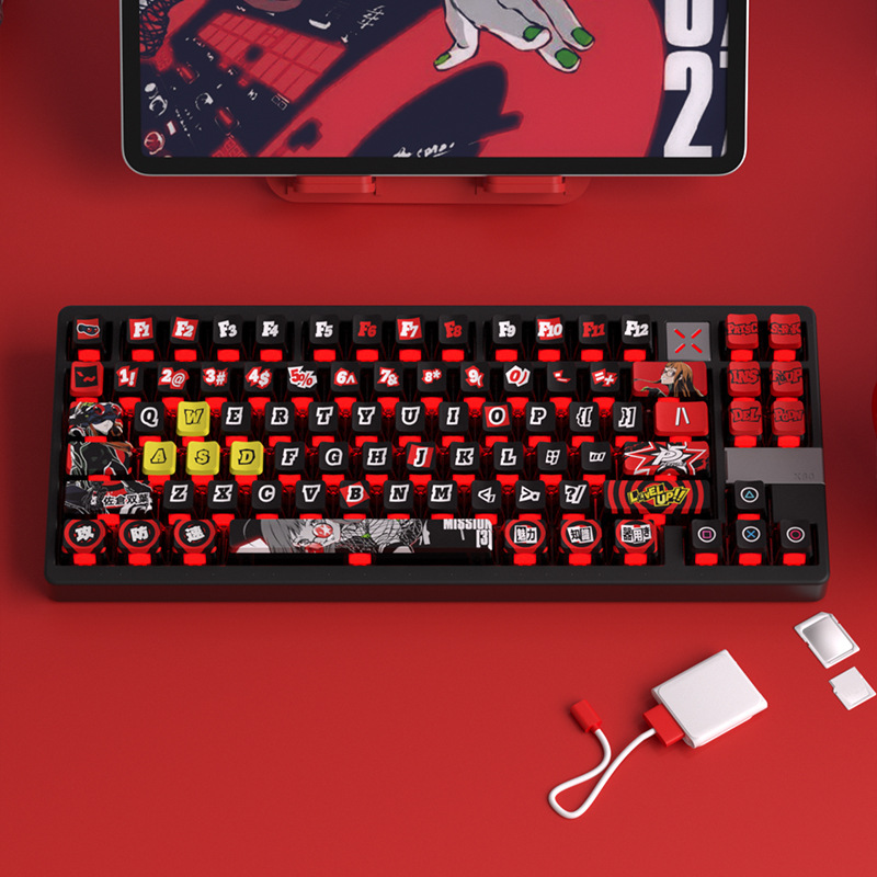 女神異聞錄 122鍵 五面熱昇華PBT鍵帽-ZUIHANG SHOP