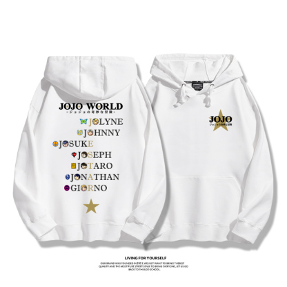 JoJo的奇妙冒險新款 親子情侶男女款連帽衛衣-ZUIHANG SHOP