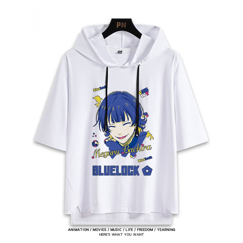 藍色監獄 連帽短袖T恤-ZUIHANG SHOP