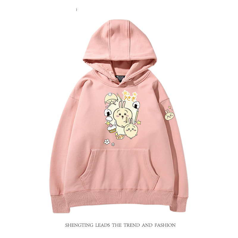 Chiikawa新款 親子情侶男女款連帽衛衣-ZUIHANG SHOP