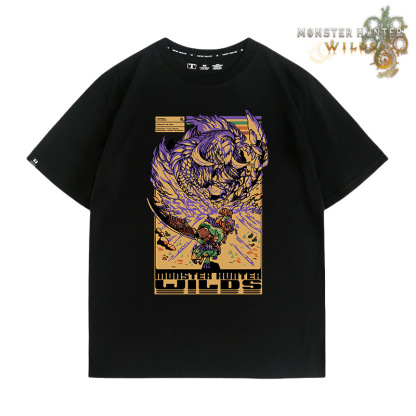 《魔物獵人荒野》第3彈 印花短袖T恤-ZUIHANG SHOP