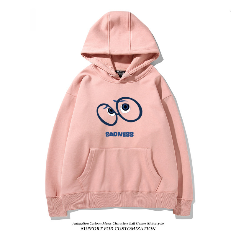 腦筋急轉彎新款 親子情侶男女款連帽衛衣-ZUIHANG SHOP