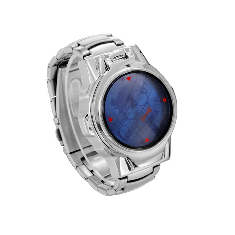 名偵探柯南 LED觸屏翻蓋激光手錶  男女手錶學生表-ZUIHANG SHOP