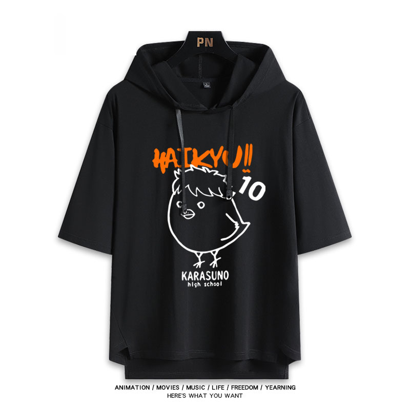 排球少年 連帽短袖T恤