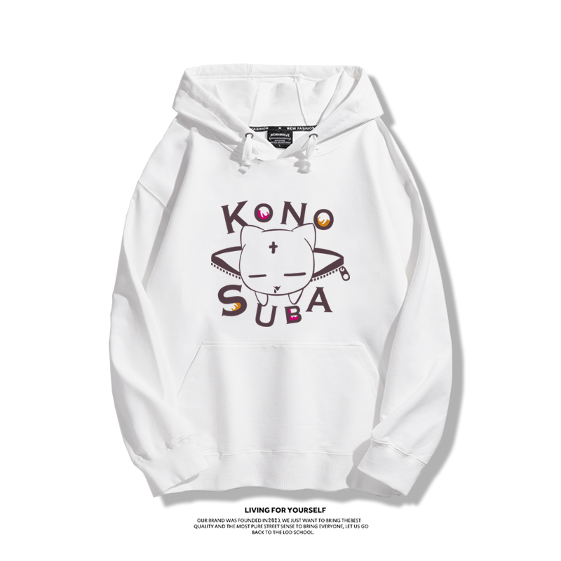 為美好的世界獻上爆焰豆之助新款 親子情侶男女款連帽衛衣-ZUIHANG SHOP