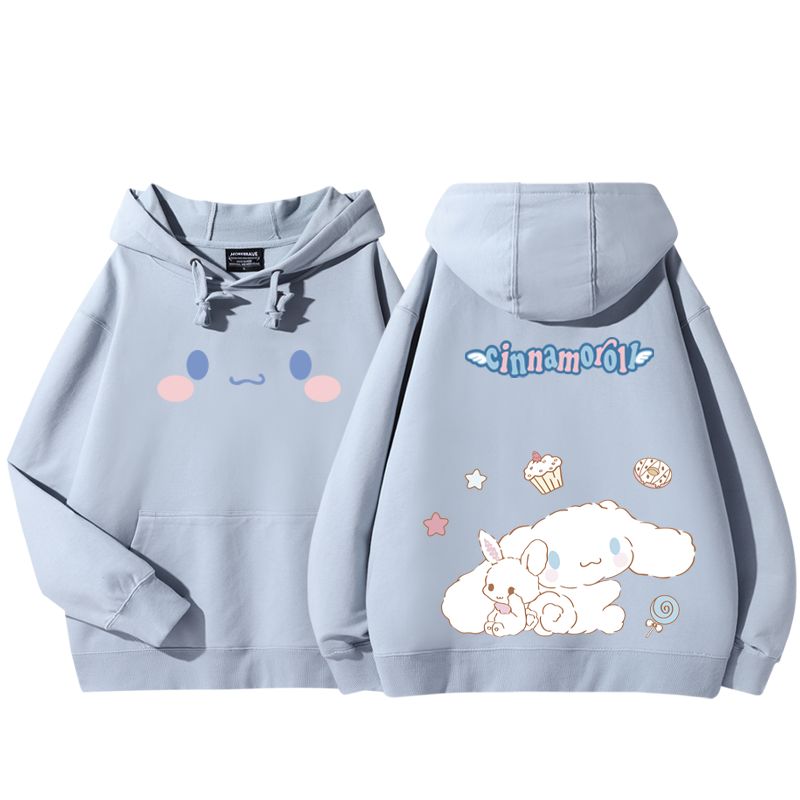 大耳狗新款 親子情侶男女款連帽衛衣