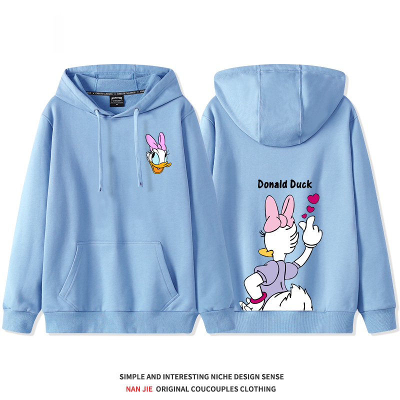 迪士尼 2025秋冬新款 親子情侶裝連帽衛衣
