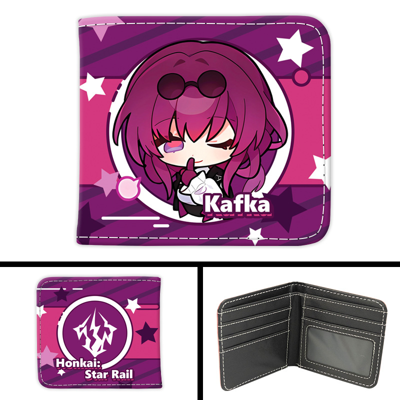 星穹鐵道Q版動漫周邊pu皮革短錢包-ZUIHANG SHOP