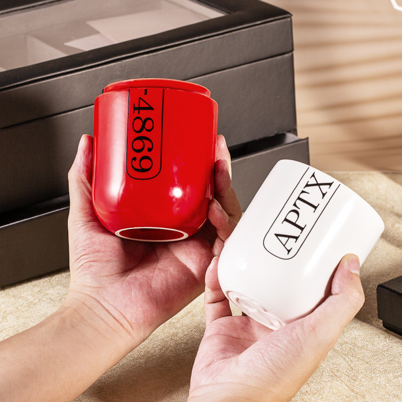 名偵探柯南水杯 幸運石正版授權APTX-4869膠囊陶瓷杯-ZUIHANG SHOP