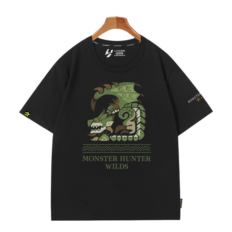 魔物獵人荒野 第2彈 印花短袖T恤-ZUIHANG SHOP