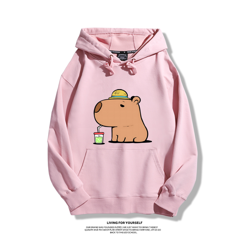 卡皮巴拉新款 親子情侶男女款連帽衛衣-ZUIHANG SHOP