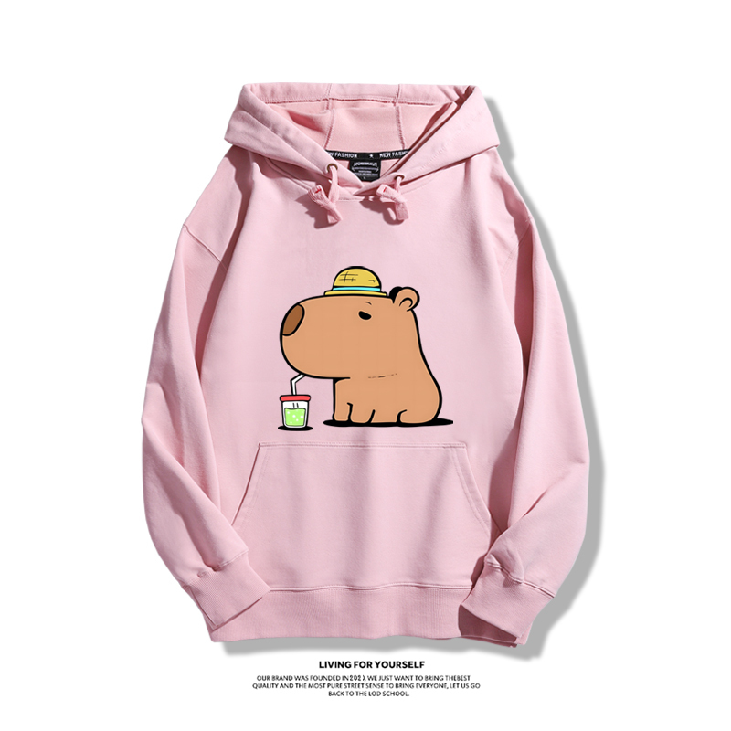 卡皮巴拉新款 親子情侶男女款連帽衛衣-ZUIHANG SHOP