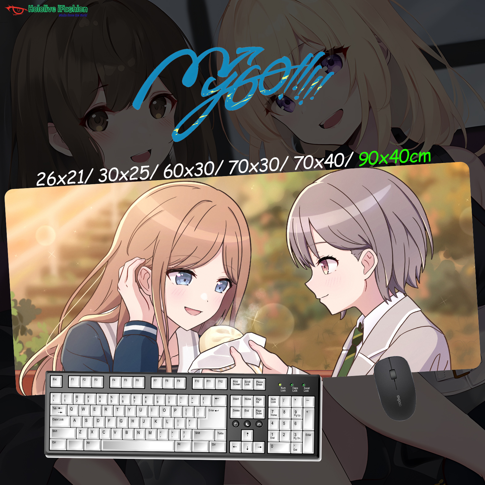 BanG Dream! It's MyGO!!!!! 超大鎖邊主題桌墊 布質滑鼠墊