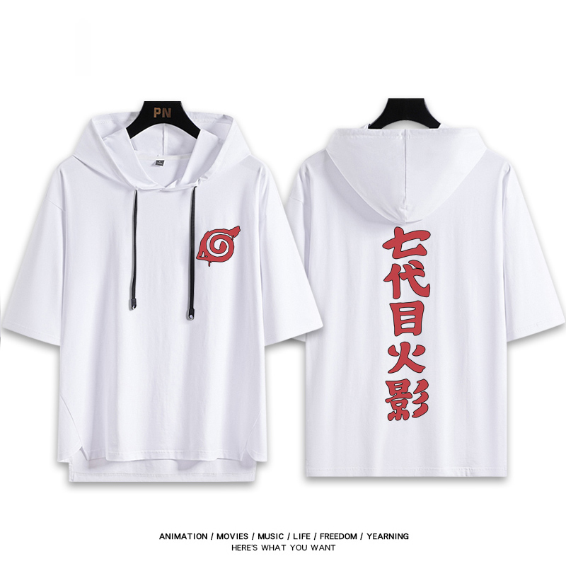 火影忍者 連帽短袖T恤-ZUIHANG SHOP