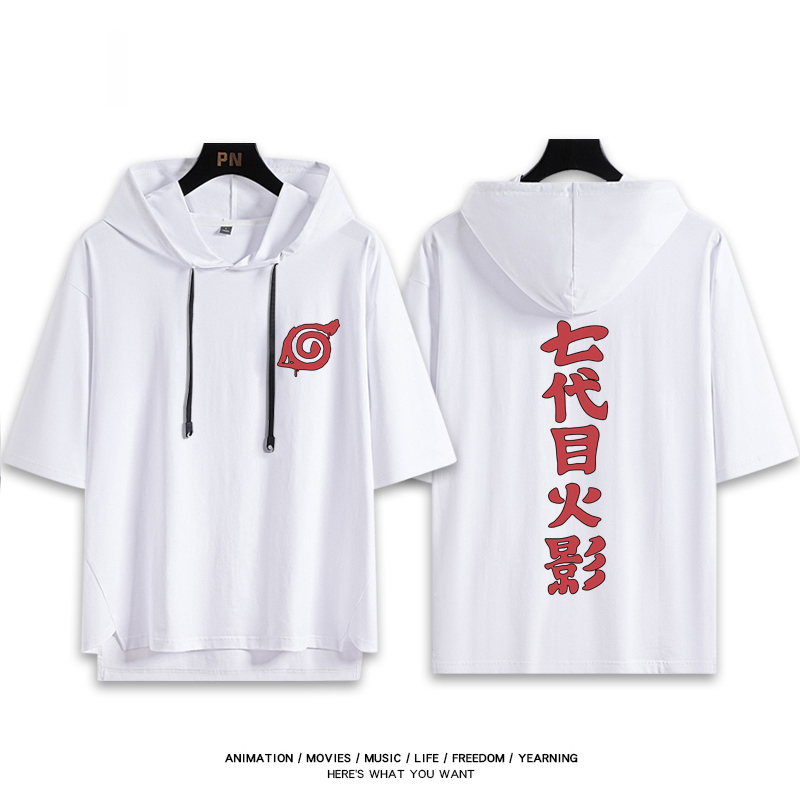 火影忍者 連帽短袖T恤-ZUIHANG SHOP