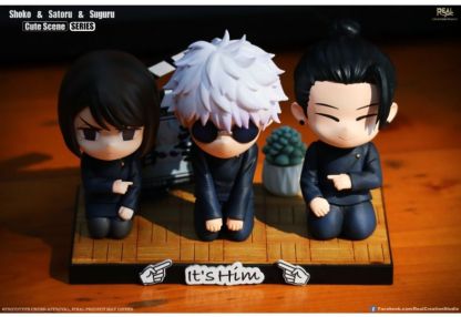 【預購】Real Creation Q版場景系列第五彈 懷玉三人組（五條悟&硝子&夏油傑）-ZUIHANG SHOP