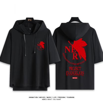 EVA福音戰士 連帽短袖T恤-ZUIHANG SHOP