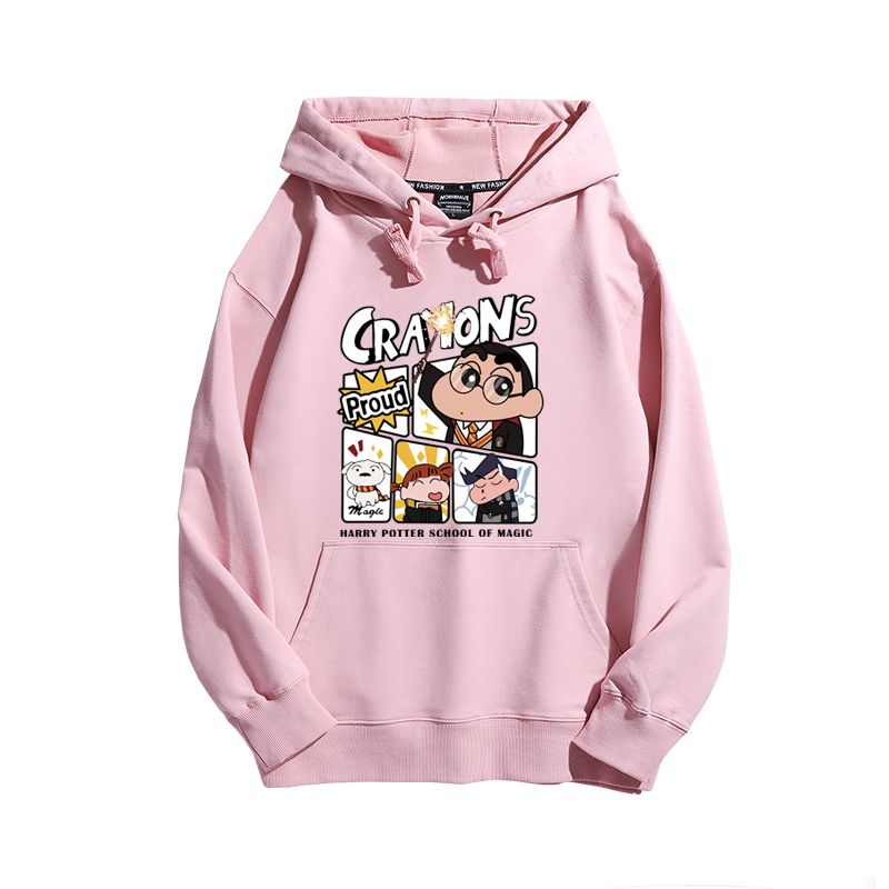 蠟筆小新新款 親子情侶男女款連帽衛衣-ZUIHANG SHOP