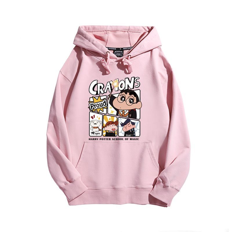 蠟筆小新新款 親子情侶男女款連帽衛衣-ZUIHANG SHOP