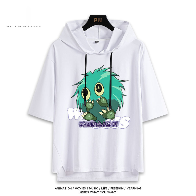 遊戲王 武藤遊戲 連帽短袖T恤-ZUIHANG SHOP