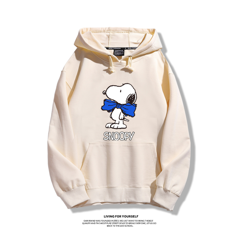 史努比 秋冬新款 親子情侶男女連帽衛衣