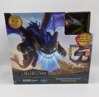 正版馴龍高手終極聲光模型 | 無牙仔 & 夜煞龍 | 聲光龍玩具收藏品-ZUIHANG SHOP