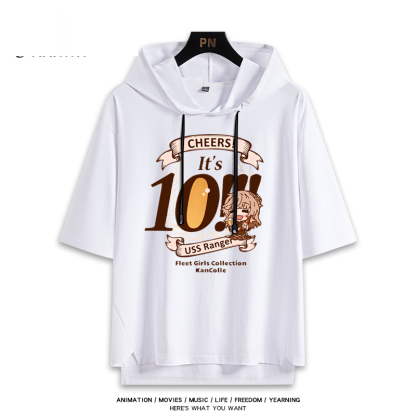 艦隊Collection Ranger 連帽短袖T恤-ZUIHANG SHOP