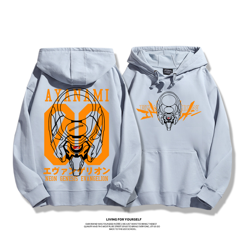 新世紀福音戰士新款 親子情侶男女款連帽衛衣-ZUIHANG SHOP